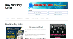 Desktop Screenshot of buynowpaylaterhq.com