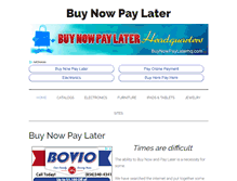 Tablet Screenshot of buynowpaylaterhq.com